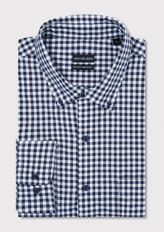 Washed Poplin Casual Shirt